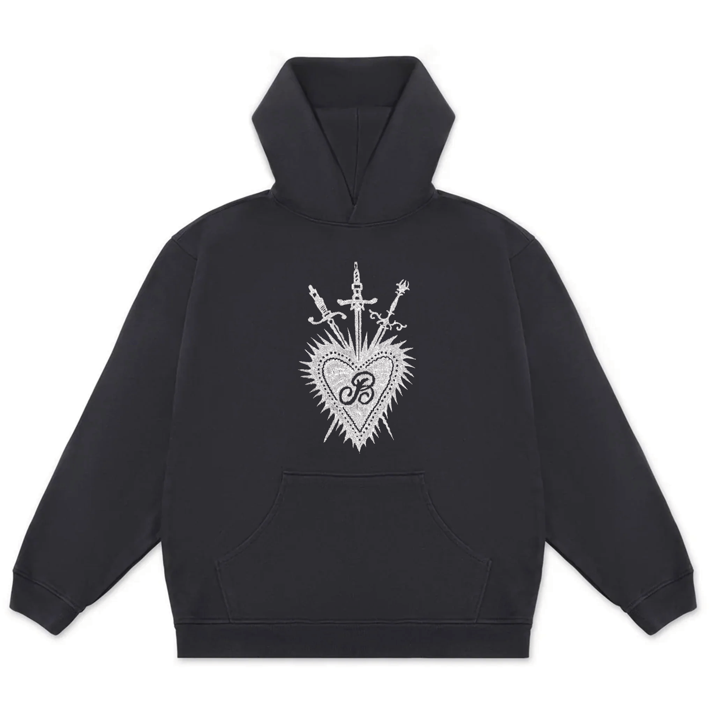 Three Of Swords Hoodie